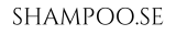 schampoo.se textlogotyp svart färg